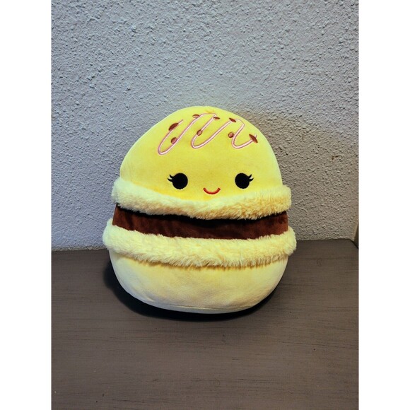Squishmallows 11” Visconti the Yellow Macaron Super Soft Plush Toy Fast Shipping - Picture 9 of 9